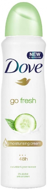deo dove spray cocumber ml.125
